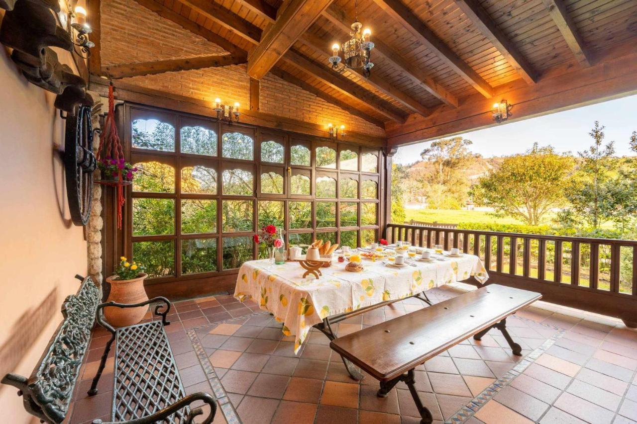 Pensjonat Casa En La Costa Con Wifi Jardin Y Barbacoa Llanes Zewnętrze zdjęcie