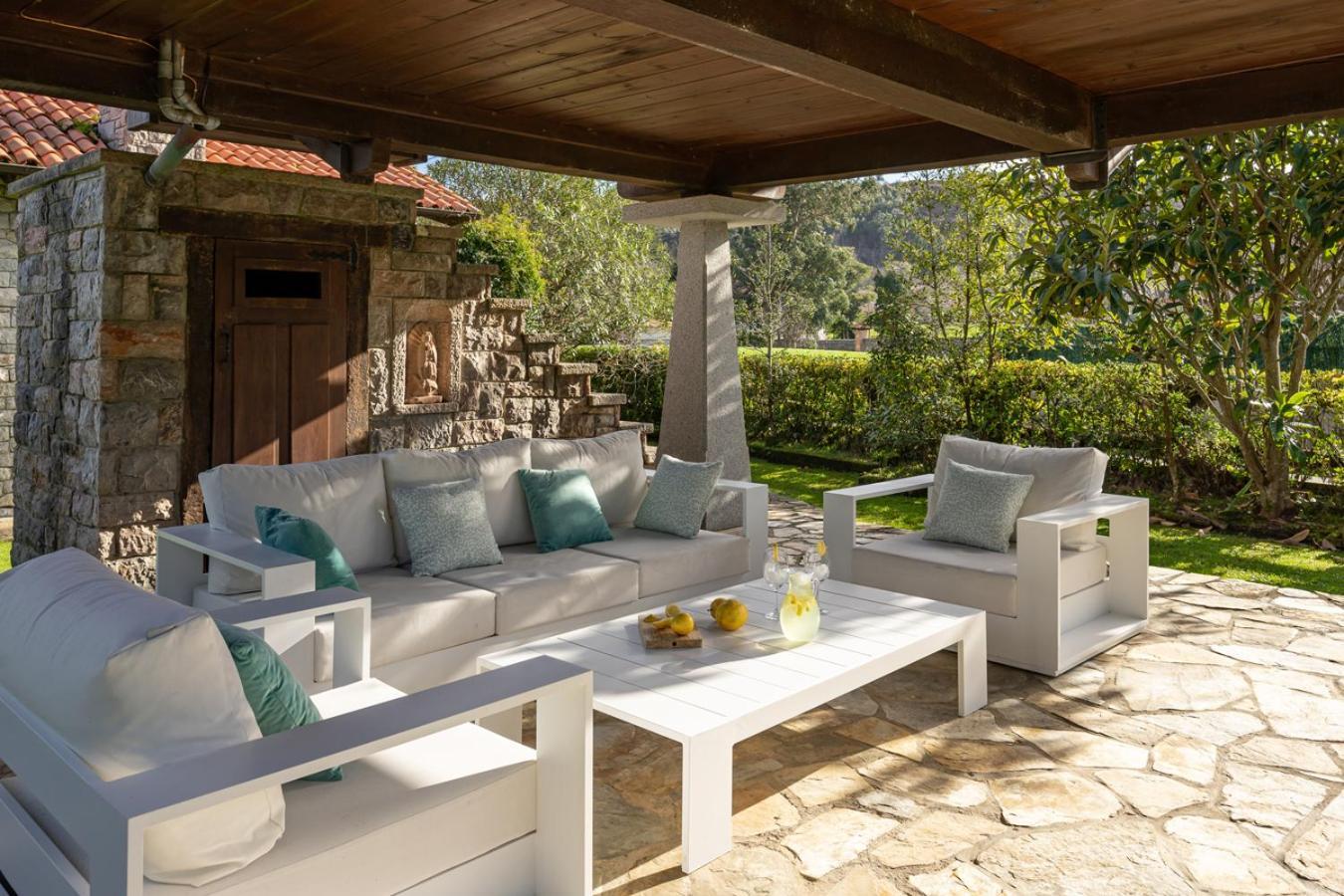 Pensjonat Casa En La Costa Con Wifi Jardin Y Barbacoa Llanes Zewnętrze zdjęcie